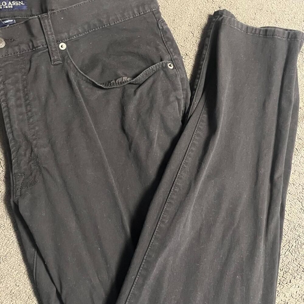 Us-polo-assn Men's Black Jeans